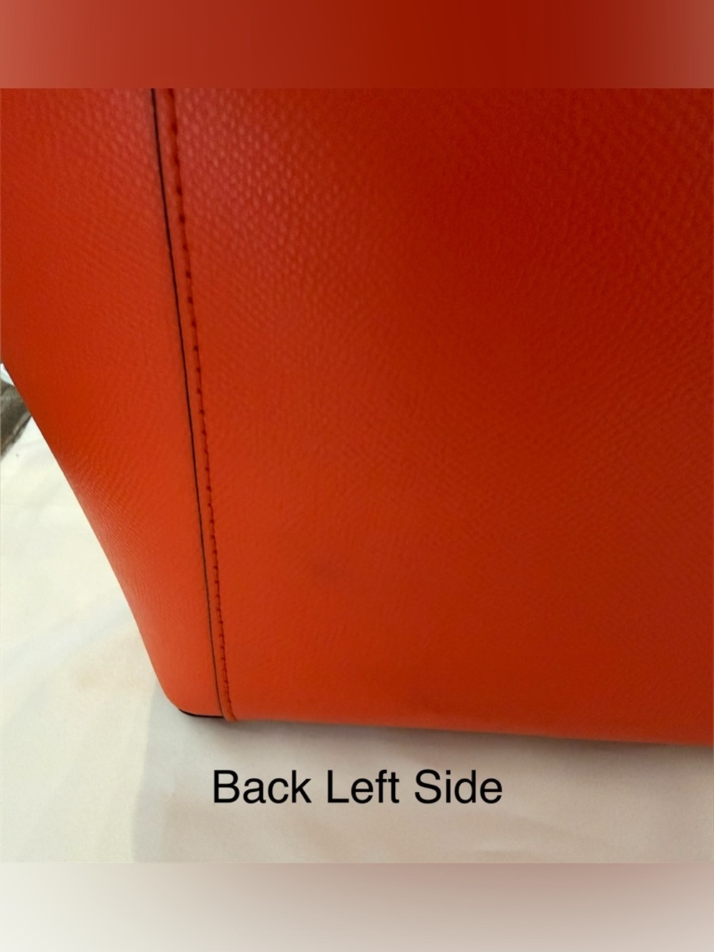 MICHAEL KORS Clementine Orange Saffiano Leather Tote - Picture 16 of 16